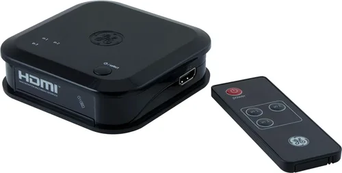 Miniatura 3 de GE Interruptor HDMI con mando a distancia, 3 entradas 1 salida, HDMI 2.0 4K @ 60Hz 1080P HDCP2.2 compatible, para Roku, Fire Stick, reproductores