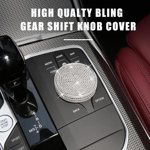 Miniatura 4 de Bling Media iDrive Control - Adhesivo interior para BMW 330 i 2020-2022/X3 2021-2022/430 2021-2022/X4 2022-2023/X5 2019-2023/X6 2020-2023 Multimedia