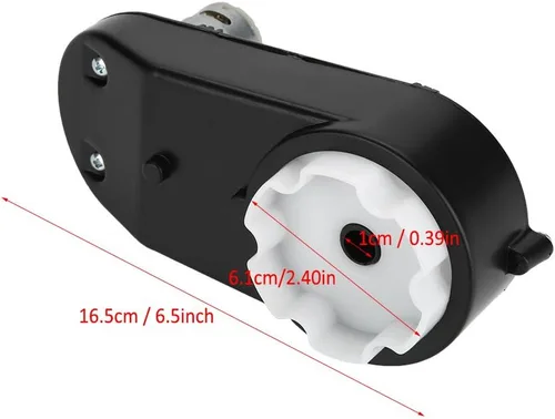 Miniatura 5 de Caja de cambios del motor, para engranajes Rs390 Motor eléctrico para personas Piezas de repuesto de paseo accionadas