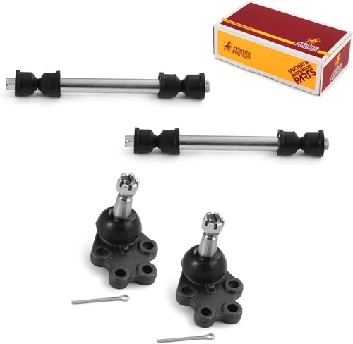 Miniatura 112 de Metrix Premium Chassis Parts - Juego de 4 piezas de articulación de rótula superior y barra estabilizadora delantera para Ford Ranger RWD 1998-2011
