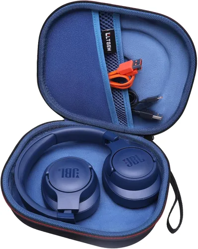 Miniatura 10 de LTGEM - Funda compatible con JBL Tune 770NC / 510BT / 720BT / 520BT / 520C / 670NC, para auriculares JBL Live 770NC / 670NC / 680NC / 780NC, azul