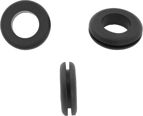 Miniatura 2 de Mandala Crafts Kit de ojales de goma Surtido de juntas de goma – 125 tapones de goma para agujeros – Ojales de goma para cableado automotriz