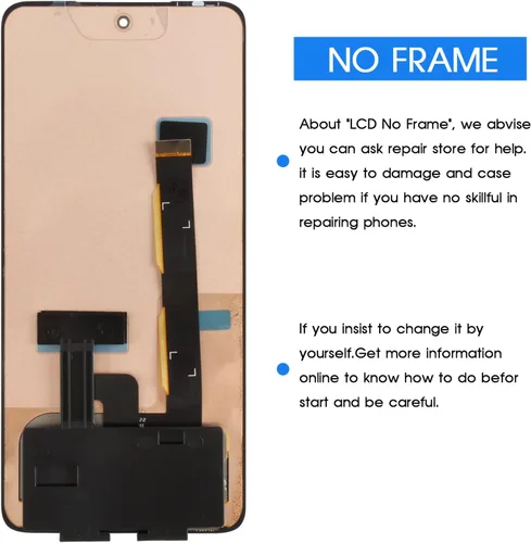 Miniatura 3 de Reemplazo de pantalla para Motorola Moto Edge 2022 Pantalla LCD XT2205 XT2205-1 XT2205-3 LCD táctil digitalizador Asamblea Kit de reparación 6.6