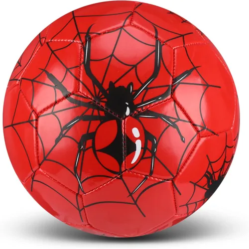 Miniatura 8 de HyDren Balón de fútbol para niños, tamaño 3 con inflador, oficial de dibujos animados, duradero, deportes al aire libre, interiores, juego