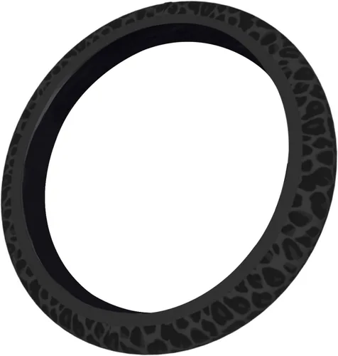 Funda de volante de leopardo negro, cubierta universal antideslizante para volante de automóvil, suave y transpirable de neopreno de 15 pulgadas,