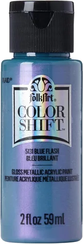 Miniatura 16 de FolkArt Pintura de cambio de color, 2 onzas, Plum Flash 2 Fl Oz Flash de ciruela