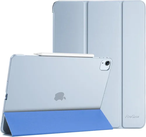 Miniatura 26 de ProCase Funda inteligente para iPad Pro de 12.9 2022/2021/2020/2018, carcasa rígida con soporte delgado para iPad Pro de 12.9 pulgadas, 6ª Celeste