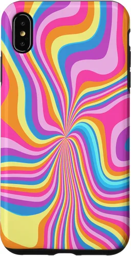 Miniatura 8 de iPhone 12 mini Groovy Liquid Swirl Retro 70's 80's Trippy Psychedelic Phone Case