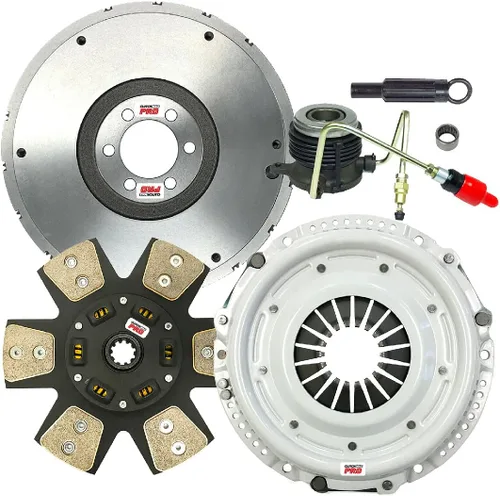 Miniatura 7 de PRO Performance Stage 3 Kit de embrague con volante compatible con Jeep Cherokee Comanche Wrangler 4.0L 1991 1992 (CP01034HDC-FW167002-ST3)
