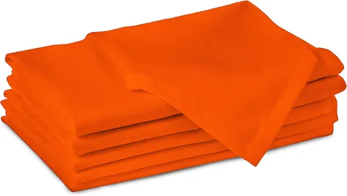 Miniatura 58 de Encasa XO Juego de 12 servilletas de tela color azul cobalto, 17 x 17 pulgadas, servilletas de cena de algodón de color sólido, servilletas de boda