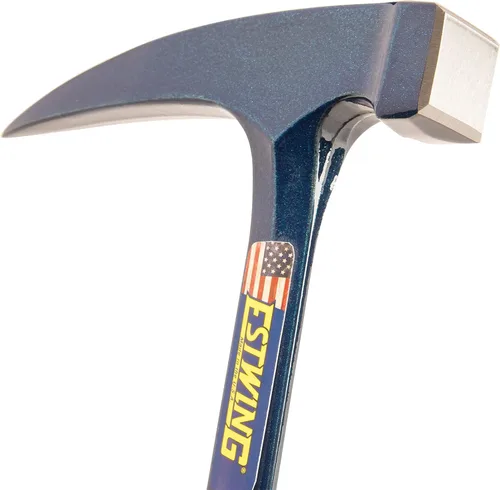 Miniatura 4 de ESTWING Rock Pick - Martillo de geología fabricado en Estados Unidos de 24 onzas con punta puntiaguda y agarre de reducción de golpes, E6-24PC