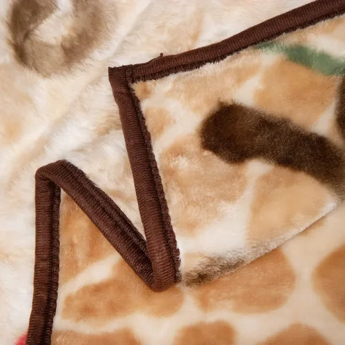 Miniatura 3 de Manta suave de forro polar – Manta ligera para cuna para tumbona de cama de bebé, manta mullida y cálida para niños pequeños para guardería