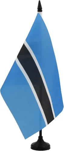 Miniatura 16 de AZ FLAG Sierra Leone Bandera de mesa 5'' x 8'' - Bandera de escritorio de Sierra Leona 21 x 14 cm - Bastón y base de plástico negro