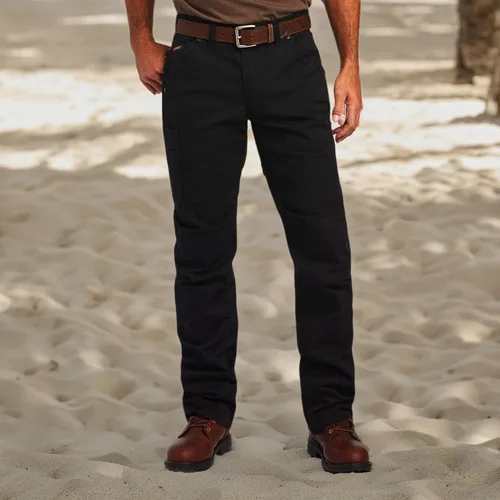 Miniatura 8 de ARIAT Pantalón de pierna recta Rebar M5 Durastretch de sarga lavada para hombre