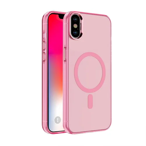 Miniatura 84 de S. Tedazo Funda magnética para iPhone 7/8 Plus (5.5 pulgadas) compatible con MagSafe, [no amarillenta] delgada, a prueba de golpes, funda para Negro