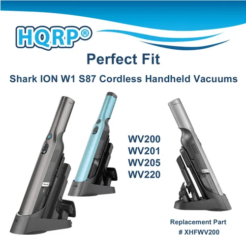 Miniatura 3 de HQRP Paquete de 3 filtros desmontables para polvo compatibles con aspiradoras de mano inalámbricas Shark ION W1 S87 WV200, WV201, WV205, WV220