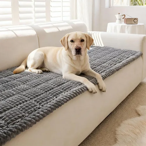 Miniatura 9 de Funda de sofá para perros, lavable, antideslizante, para proteger los muebles (Z-Camel, 27.6 x 59 pulgadas/27.6 x 59.1 in)