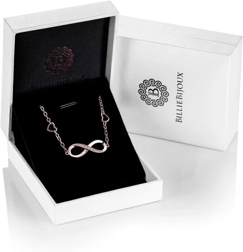 Miniatura 19 de Billie Bijoux Pulsera ajustable de plata de ley 925 con símbolo de amor infinito infinito para mujer