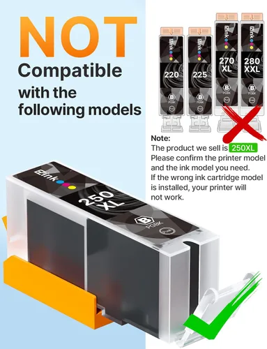 Miniatura 6 de E-Z Ink Cartucho de tinta compatible de repuesto para Canon PGI-250XL PGI 250 XL PGBK para usar con PIXMA MX922 MX920 iP8720 IX6820 MX722 MG5420