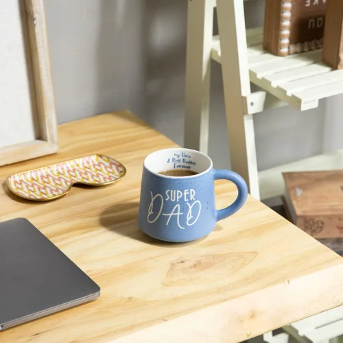 Miniatura 4 de COLLECTIVE HOME - Taza de café, taza de té de cerámica familiar, regalo divertido para el día de la madre/padre, 16 onzas, apta para lavavajillas