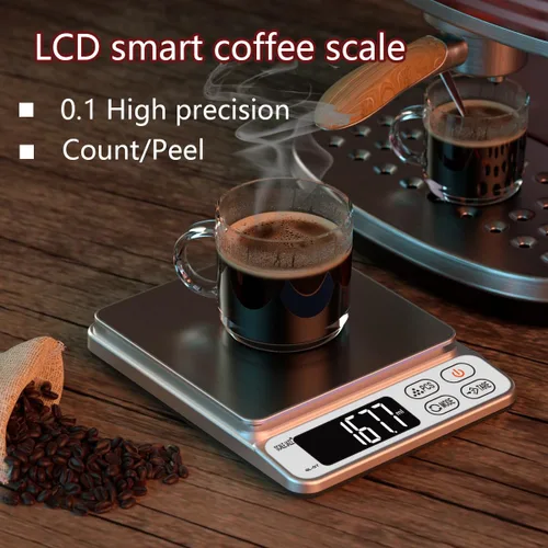Miniatura 7 de Mini báscula, escala de 6.6 libras para gramos, báscula digital de alimentos, báscula de cocina y básculas de alimentos para cocina, báscula