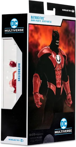 Miniatura 2 de McFarlane Toys - DC Multiverse 7IN - BATROCITUS (Metal Oscuro), Multicolor