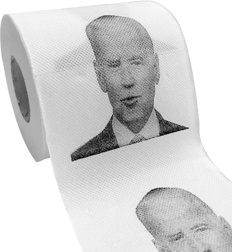 Miniatura 6 de Rollo de papel higiénico de Donald Trump, divertido regalo de broma de humor político, regalos para republicanos y demócratas