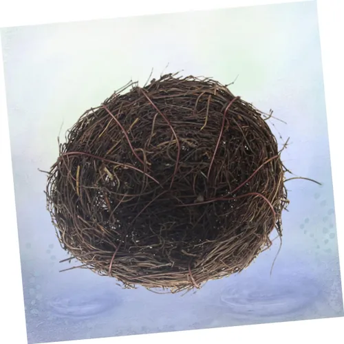 Miniatura 2 de Holibanna Nidos de pájaros para manualidades, nido para pájaros, chocolate, nidos de Pascua, nidos de pájaros naturales, nido de pájaros, huevos