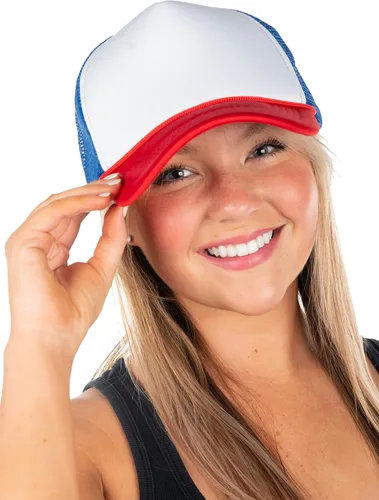 Miniatura 101 de Funky Junque Gorra de béisbol de béisbol en blanco para hombre y mujer