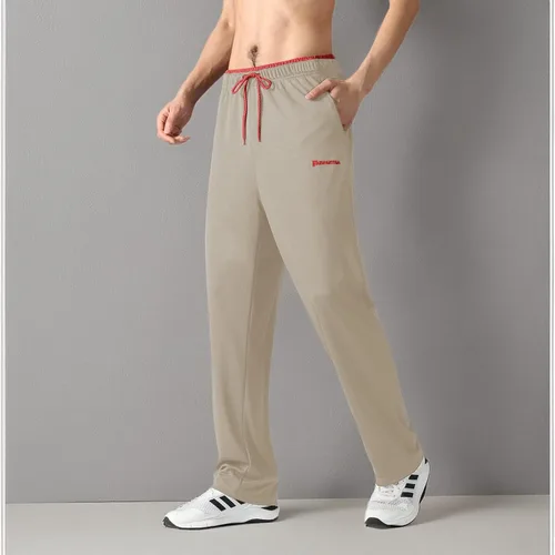 Miniatura 9 de Pantalones deportivos para hombre con bolsillos con cremallera, pantalones deportivos ligeros, pantalones de entrenamiento holgados atléticos