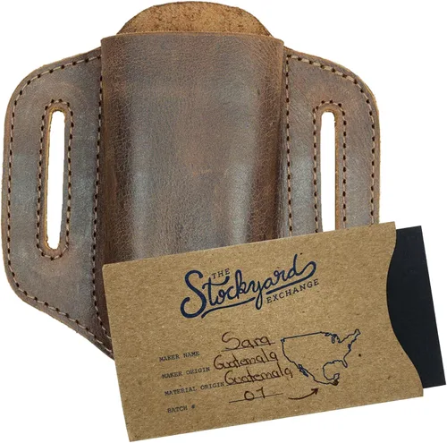 Miniatura 7 de Hide & Drink, Soporte multiherramienta para cinturón, funda de herramientas para cintura, juego de cuchillos de bolsillo, accesorios para Bourbon