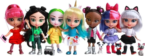 Miniatura 8 de Loyal Subjects - for Keeps Bella Girl with Cupcake Keepsake 5 figura de acción (red)