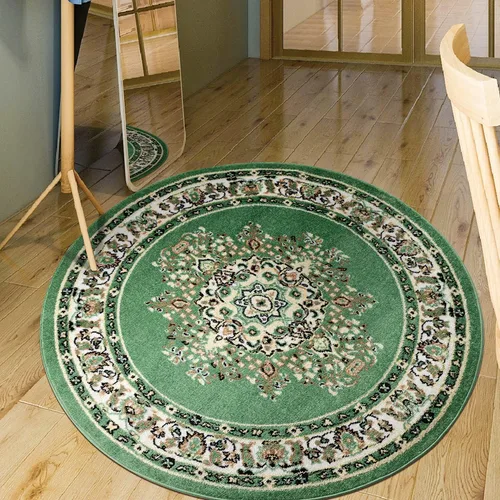Miniatura 17 de Antep Rugs - Alfombra oriental tradicional de 2 x 3 con medallón para interiores Siesta (azul marino, 2 pies x 3 pies)
