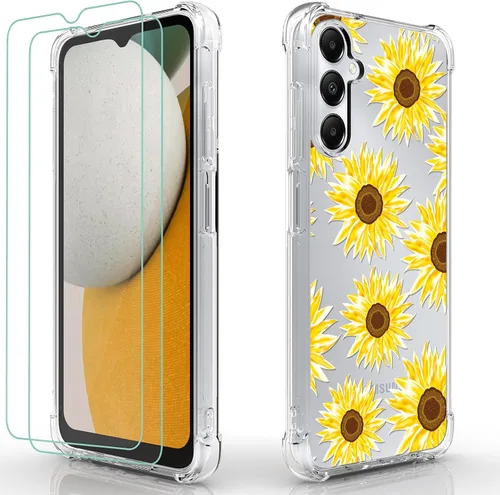 Miniatura 11 de Osophter Funda para Galaxy A15: funda de goma TPU flexible para Samsung Galaxy A15 para Samsung Galaxy A15 con protector de pantalla