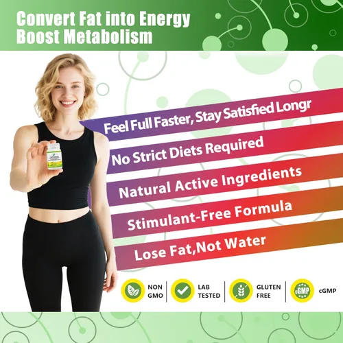 Miniatura 3 de Suplementos BHB avanzados, apoyan el control natural del peso, probado por terceros, vegano, sin gluten, sin OMG, 60 cápsulas