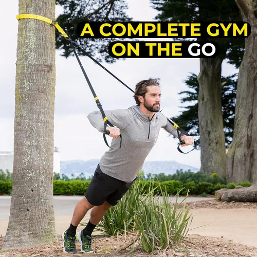 Miniatura 3 de TRX GO Entrenador de Suspensión, Gimnasio Portátil en Casa, Para Entrenamiento de Fuerza, Equipo de Ejercicio de Cuerpo Completo