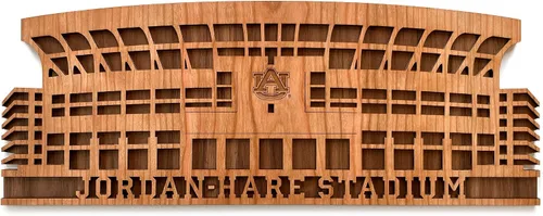 Jordan-Hare Stadium - Arte de pared de Auburn University Tigers, regalos de decoración de fútbol de la NCAA para papá, cueva de hombre, bar, sala de