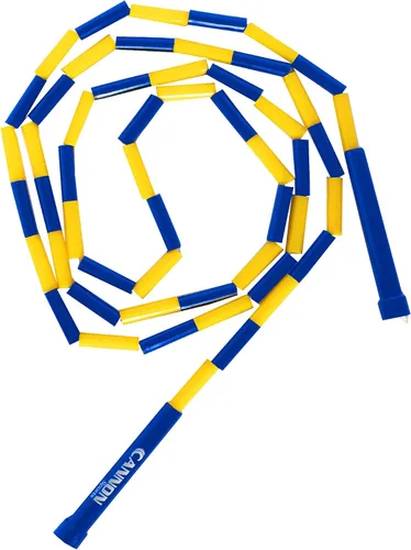 Miniatura 3 de Cannon Sports Cuerdas de salto segmentadas para fitness en interiores y exteriores 16 pies - Rojo/Blanco/Azul