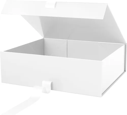 Miniatura 14 de PACKHOME 17 x 14.5 x 5.5 pulgadas, 3 cajas de regalo extra grandes con tapas, cajas de cierre magnético para ropa y regalos grandes