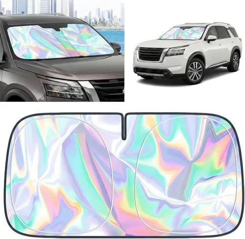 Miniatura 42 de Parasol para parabrisas Honda HR-V 2023-2025 – Cubierta plegable para parabrisas para accesorios HRV Protege el coche de los rayos solares