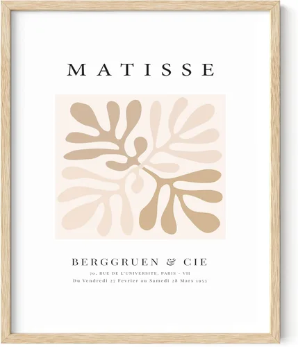 Miniatura 27 de HAUS AND HUES Matisse - Impresión artística minimalista y moderna, arte estético de Henri Matisse, póster abstracto para dormitorio, habitación