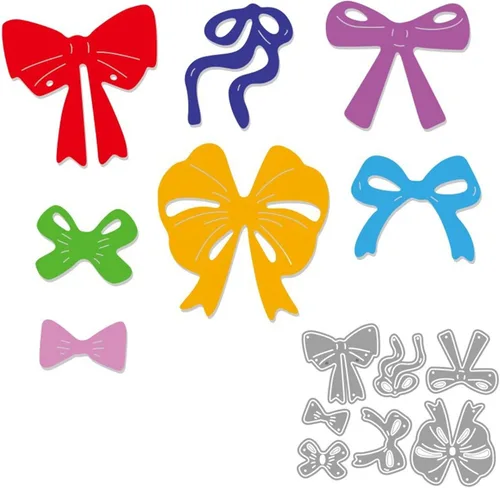 Miniatura 7 de Troqueles para álbum de recortes, troqueles de metal de Navidad para hacer tarjetas, plantilla de perforación para manualidades de papel, plantillas
