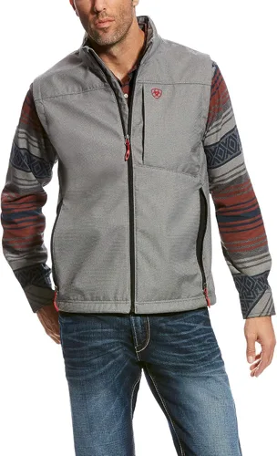 Miniatura 2 de ARIAT Chaleco Vernon 2.0 Softshell para hombre, Negro