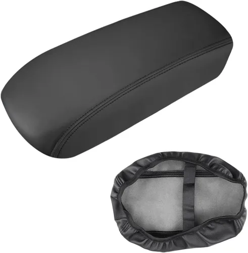 Miniatura 6 de INTGET Funda de consola central para accesorios Honda HRV/HR-V 2026 2023 2024 2025 Funda protectora de tapa de caja de reposabrazos de cuero