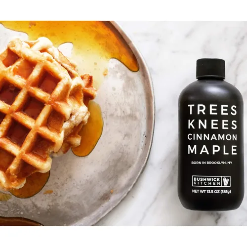 Miniatura 6 de Jarabe de arce Trees Knees con canela, jarabe de arce orgánico de grado A infundido con cálida canela especiada, vegano, sin gluten y hecho