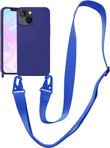 Miniatura 99 de Funda compatible con iPhone 13 con correa, funda cruzada para iPhone con cordón, ajustable, a prueba de golpes, protección contra caídas, funda