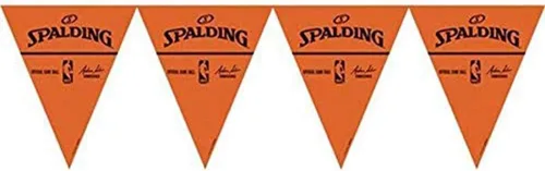 Banderín Spalding - 12 pies (paquete de 6) - Perfecto para el día del juego y fiestas temáticas deportivas