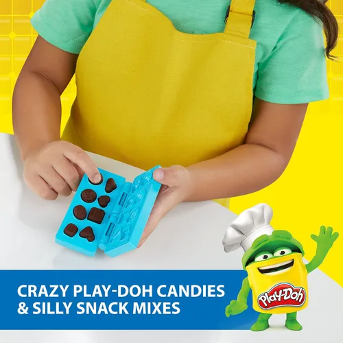 Miniatura 5 de Play-Doh Kitchen Creations - Juego de alimentos para fiesta de palomitas de maíz con 6 latas no tóxicas