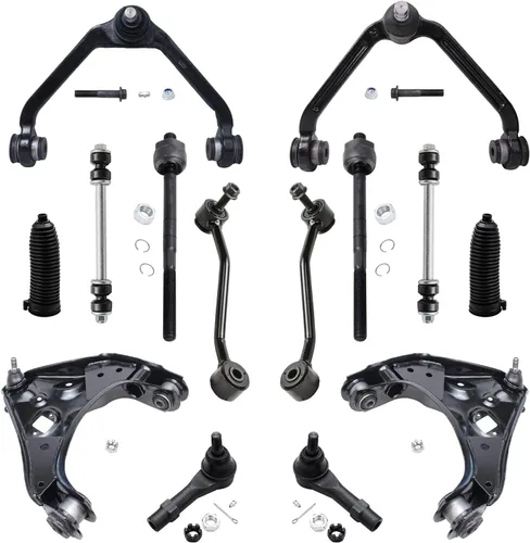 Miniatura 23 de Detroit Axle - Kit de suspensión frontal de 16 piezas para RWD Chrysler 300 Dodge Charger Challenger Magnum 6 brazos de control con rótulas 2
