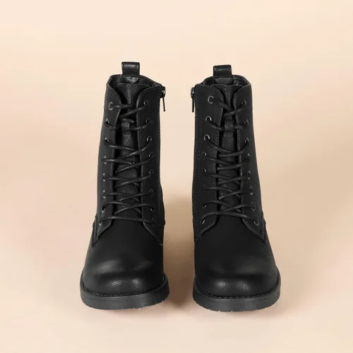 Miniatura 4 de Tienda Essentials Botas de combate con cordones para mujer